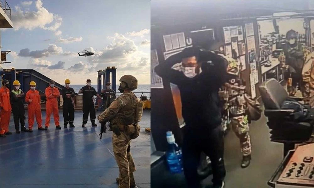 Κάτω από την Πελοπόννησο πέρασε το τουρκικό πλοίο που έφθασε Λιβύη - Χάρτης